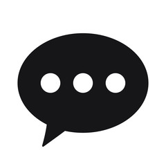 Speech bubble icon