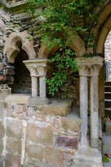 Old Abbaye Maritime de Beauport, in Paimpol, Cotes-d'Armor, Brittany, France