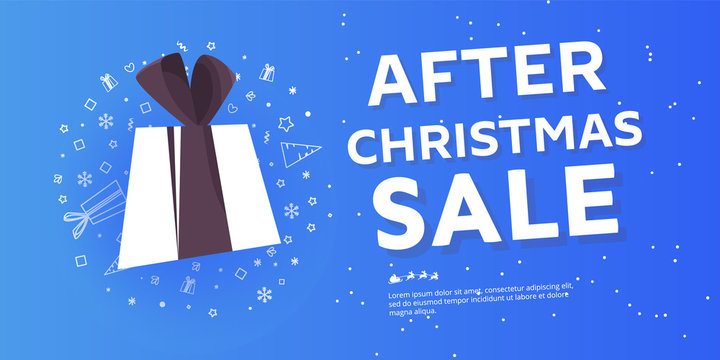 After Christmas Sale Banner