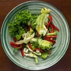 Salad with chicken