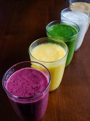 smoothies from fruits