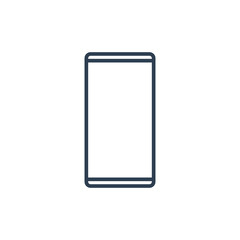 mobile phone smartphone icon vector. symbol digital phone