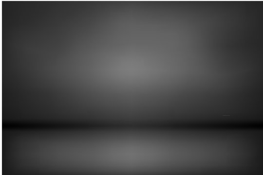 dark and black gradient studio and room background vector