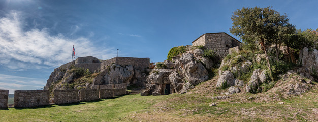 Knin fortress in Dalmatia, Croatia © Frankix
