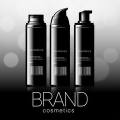 Design of cosmetics advertising.