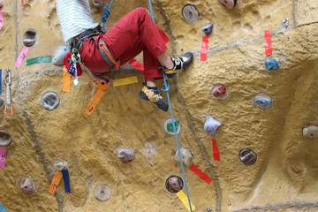 ロッククライミング