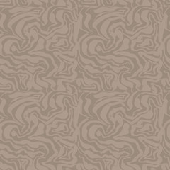 Fototapeta na wymiar Brush painted freehand lines seamless pattern. Beige stripes grunge background. Vector illustration.