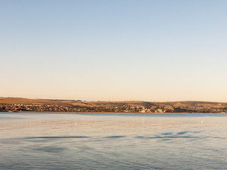 weymouth sunset beach sea waves ocean space dorset beautiful view landscape dock