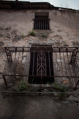 Beautiful old village in Sardinia, Italy. Santu Lussurgiu.