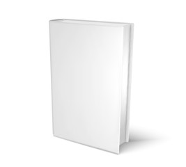 Mockup blank book, template for design. Vector illustartion