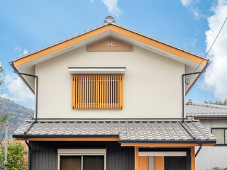 Fototapeta na wymiar Classic Japanese style house