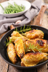 grilled chicken wings