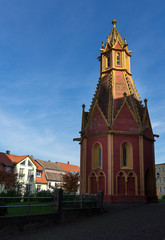 Little chapel called Annen-Kapelle in the german city Heilbad Heiligenstadt
