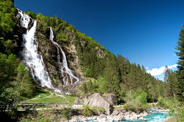 Le cascate del Nardis in Val di Genova nel Trentino