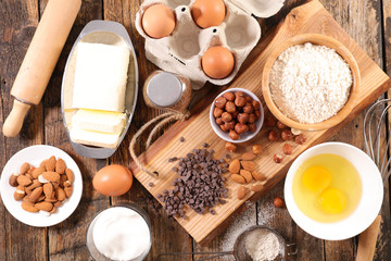 baking ingredient for cake or biscuit