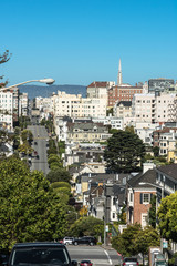 Fototapeta na wymiar View of San Francisco