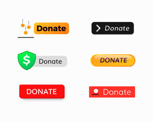 Donate money button