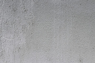 White plastered rough wall