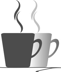 Kaffeetassen für Kaffeepause