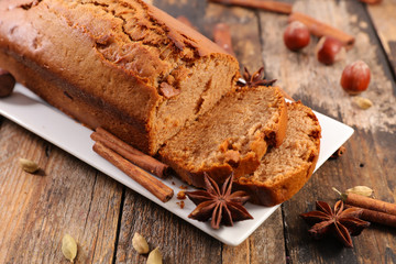 gingerbread cake and spice