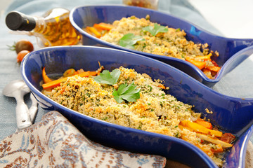 Fisch mit Kräuter-Brösel-Kruste 