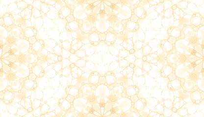 Yellow seamless pattern. Attractive delicate soap 