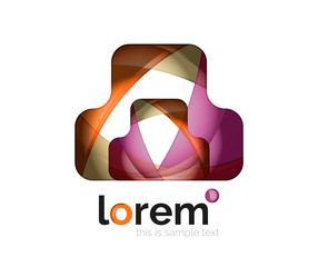 Logo, abstract geometric icon