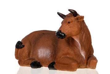 Figure of a big ox for the Nativity Potal