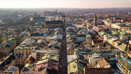 Florianska street, Cracow, Poland