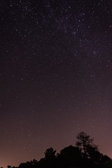 Céu estrelado em Tomar, Portugal