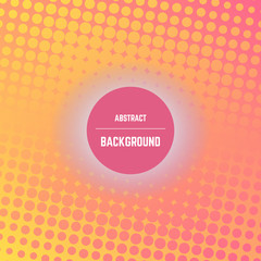 Abstract colorful background with dots