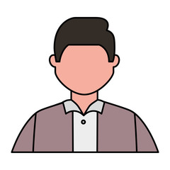 businessman portrait on white background