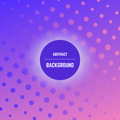 Abstract colorful background with dots