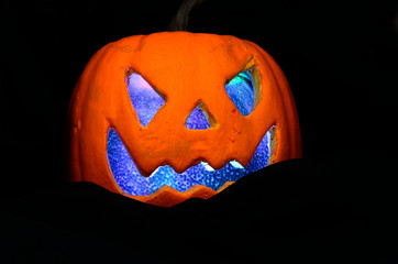 Halloween pumpkin background