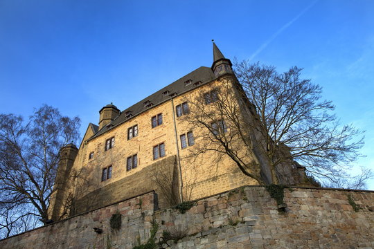 Marburg Ansicht vom Schloß