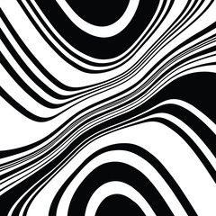 Abstract Vector Background of Waves