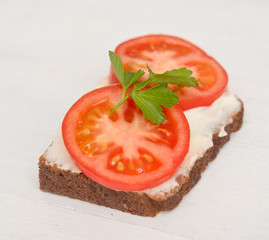 Open sandwich