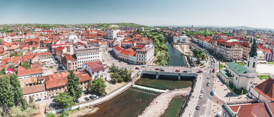 Oradea city panorama