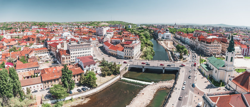 Oradea city panorama