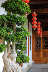 Chinese red lanterns