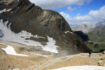 Hikers in the Pyrenee