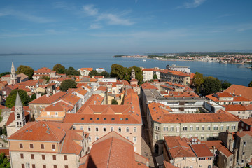 Fototapeta na wymiar Zadar, Aussicht auf die Altstadt