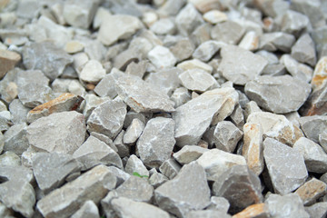 Gravel texture close up