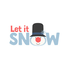 Let it snow Snowman