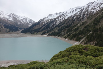 Naklejka na ściany i meble Big Almaty Lake