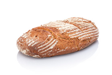 Bauernbrot aus Weizen und Roggen