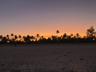 Zanzibar, sunset