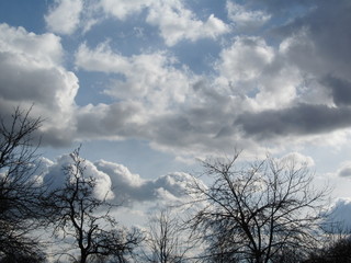  причудливые облака