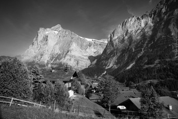 Alpen, Wandern, Berner Oberland, Wetterhorn, Grindelwald, Schweiz