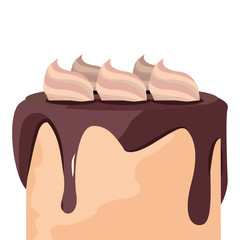 sweet cake celebration birthday